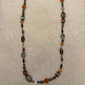 Premier Designs Multi colored stones necklace